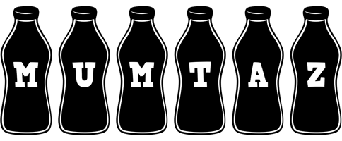 Mumtaz bottle logo