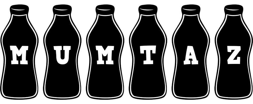 Mumtaz bottle logo