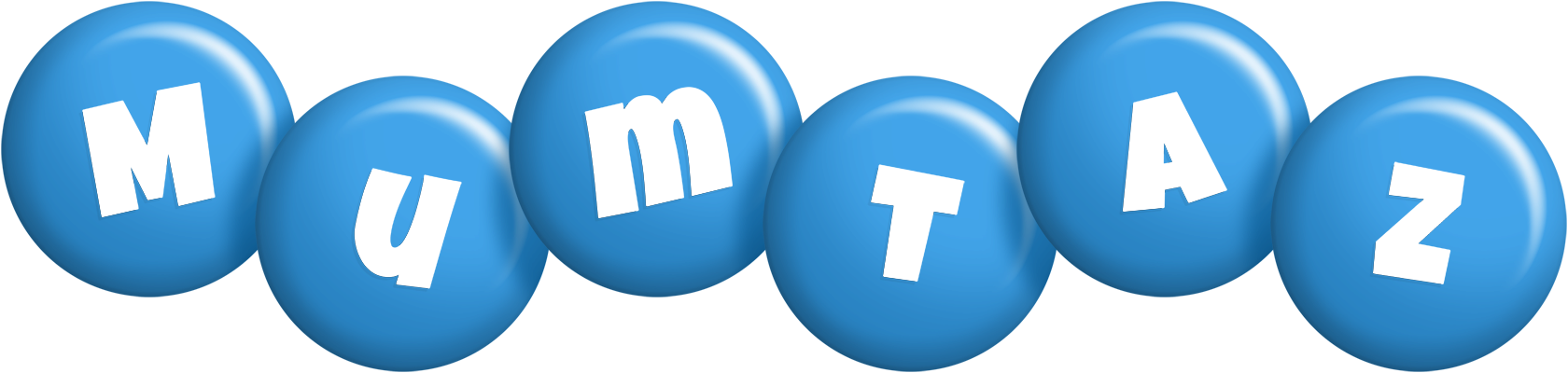 Mumtaz candy-blue logo