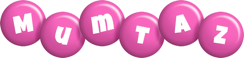 Mumtaz candy-pink logo
