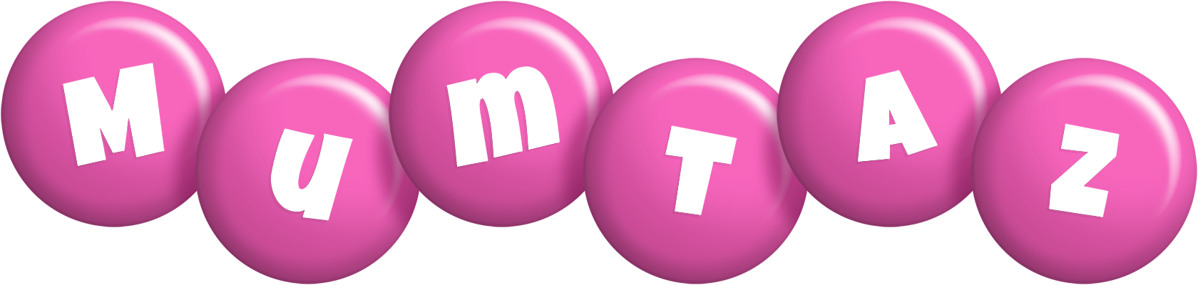 Mumtaz candy-pink logo