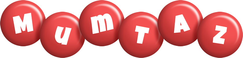 Mumtaz candy-red logo