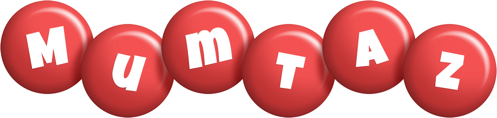 Mumtaz candy-red logo
