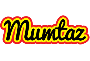 Mumtaz flaming logo