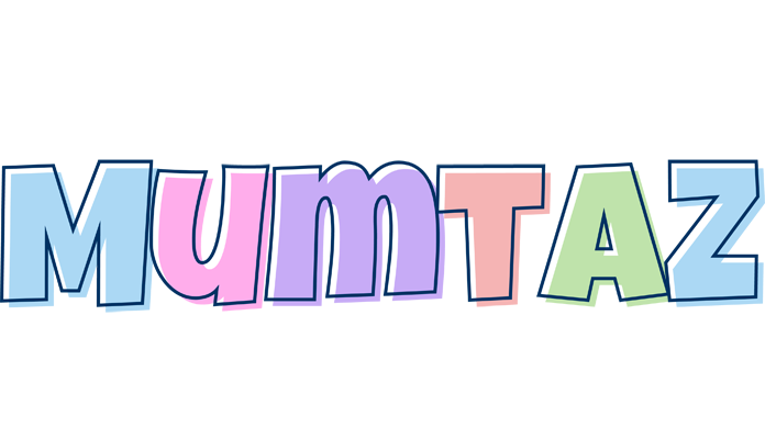 Mumtaz pastel logo