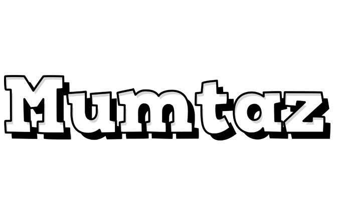 Mumtaz snowing logo