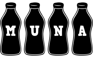 Muna bottle logo