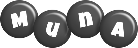 Muna candy-black logo