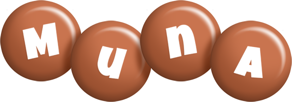 Muna candy-brown logo