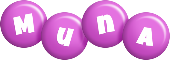 Muna candy-purple logo