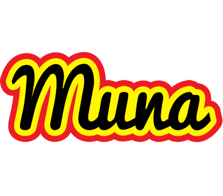 Muna flaming logo
