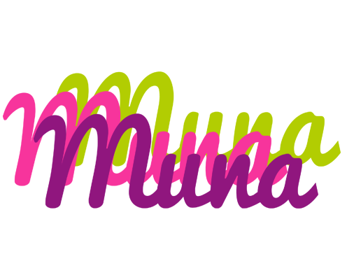 Muna flowers logo