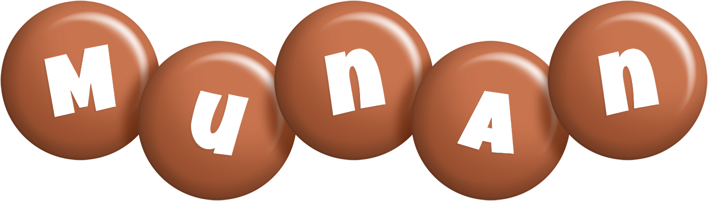 Munan candy-brown logo