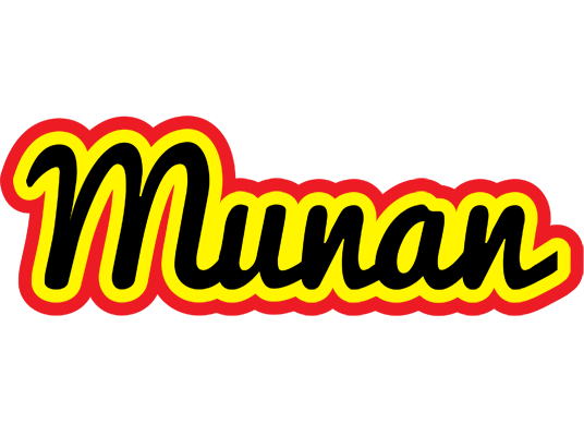 Munan flaming logo