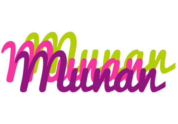 Munan flowers logo