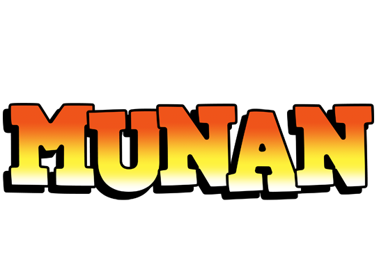 Munan sunset logo