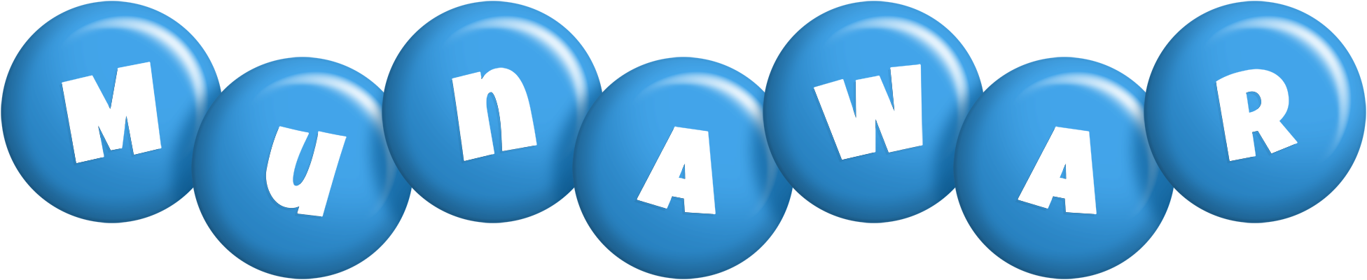 Munawar candy-blue logo