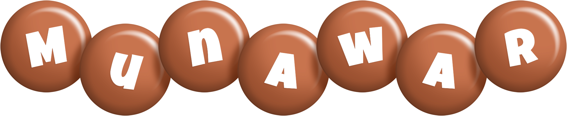 Munawar candy-brown logo