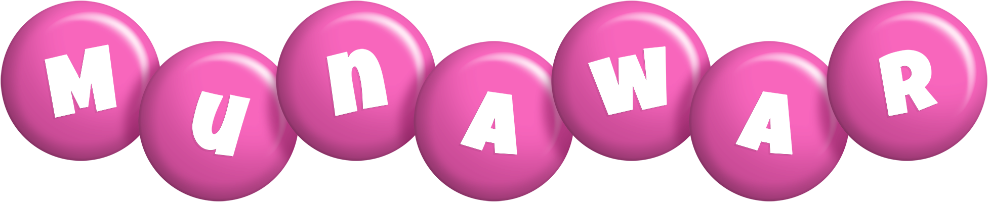 Munawar candy-pink logo