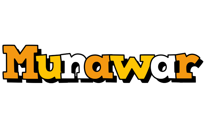 Munawar cartoon logo
