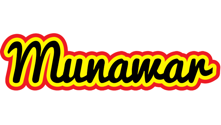 Munawar flaming logo