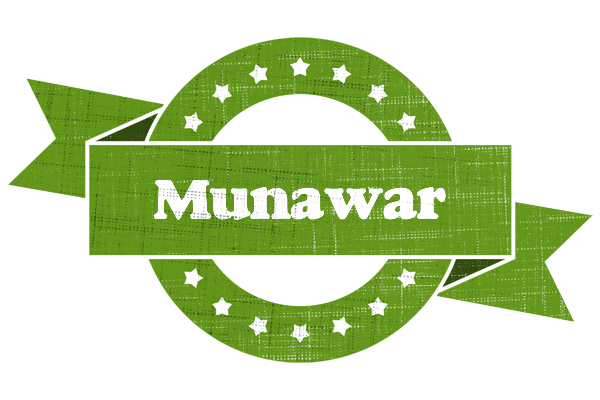 Munawar natural logo