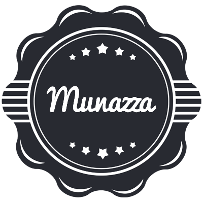 Munazza badge logo