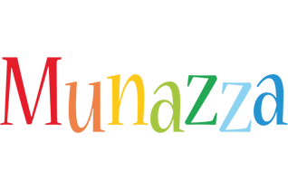 Munazza birthday logo