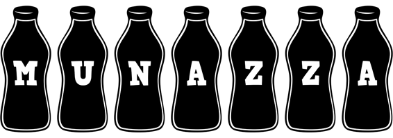 Munazza bottle logo