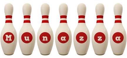 Munazza bowling-pin logo