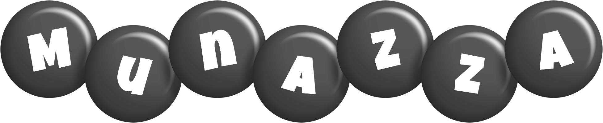 Munazza candy-black logo