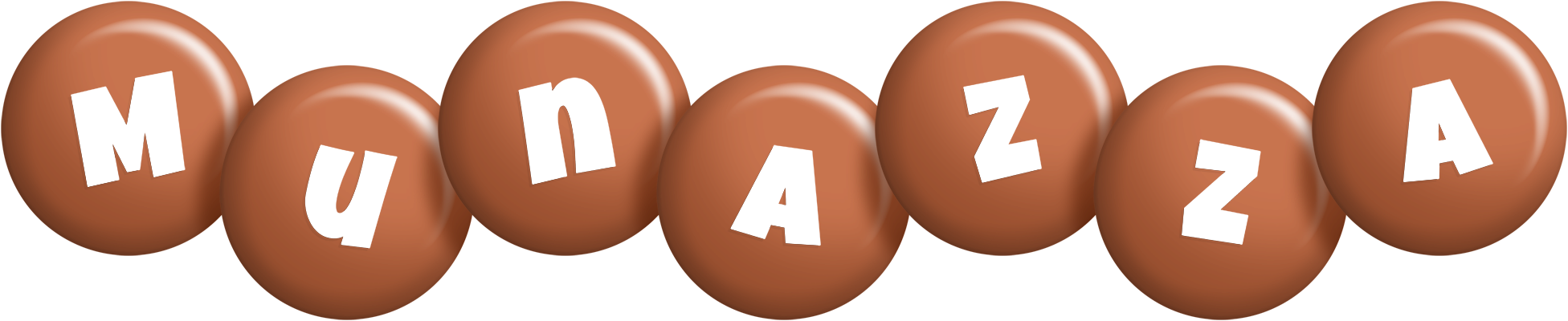 Munazza candy-brown logo