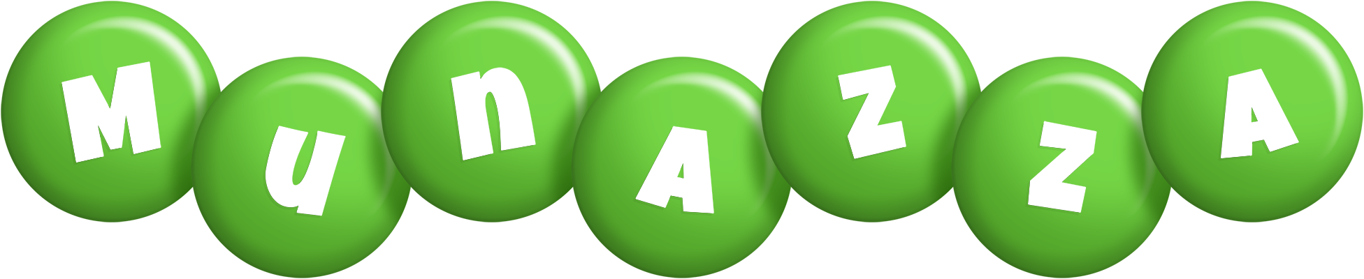 Munazza candy-green logo