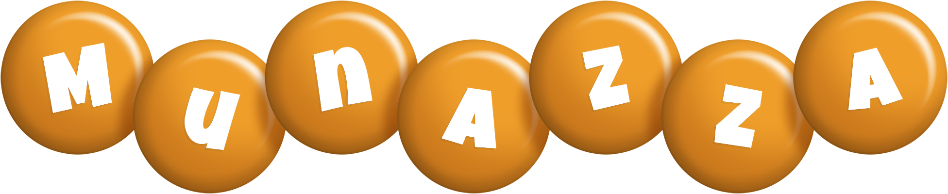 Munazza candy-orange logo