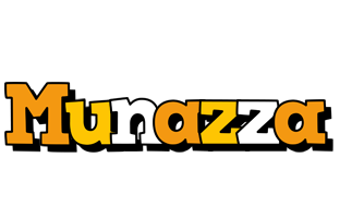 Munazza cartoon logo