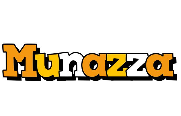 Munazza cartoon logo