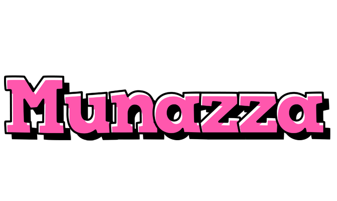 Munazza girlish logo