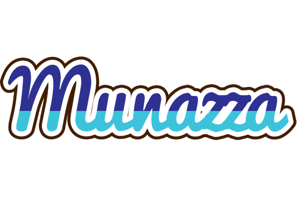 Munazza raining logo