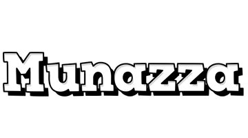 Munazza snowing logo