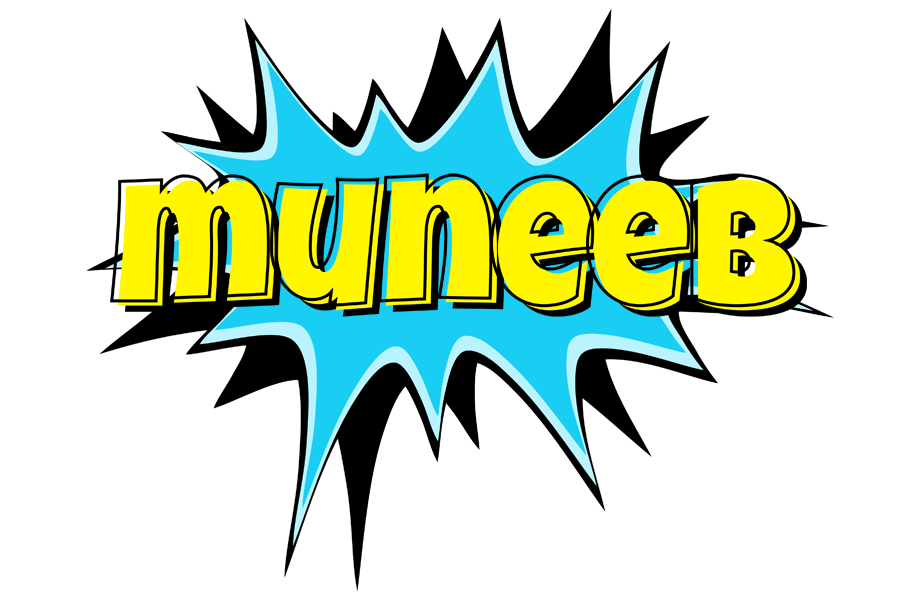 Muneeb amazing logo