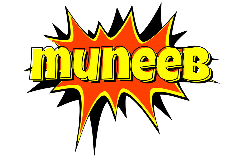 Muneeb bazinga logo