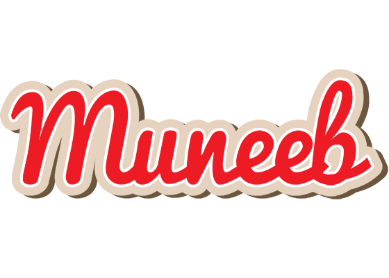 Muneeb chocolate logo