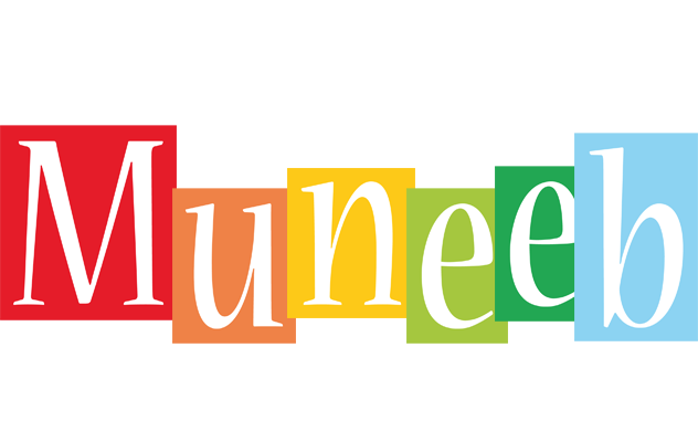 Muneeb colors logo