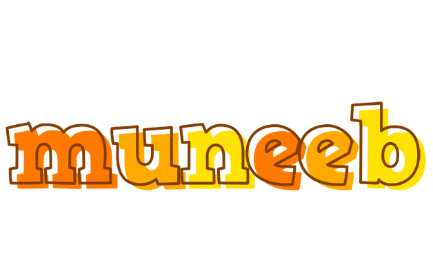 Muneeb desert logo