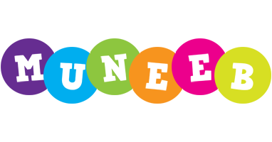 Muneeb happy logo