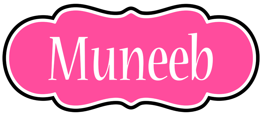 Muneeb invitation logo