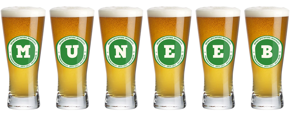 Muneeb lager logo