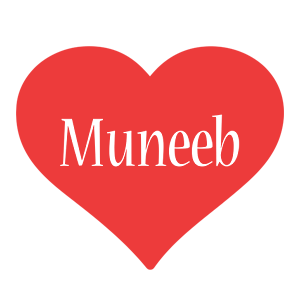 Muneeb love logo