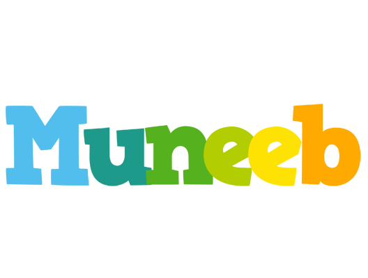 Muneeb rainbows logo