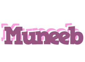 Muneeb relaxing logo